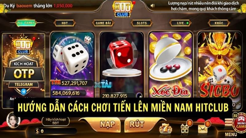 Hướng dẫn anh em cách chơi Tiến lên miền Nam cơ bản tại Hitclub